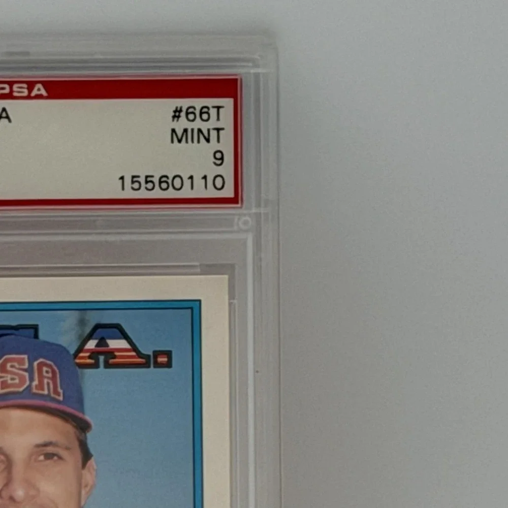 1989 Topps USA Tino Martinez #66T PSA 9 USA Baseball Card Team USA Mint